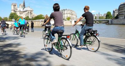 Vélo sur les quais