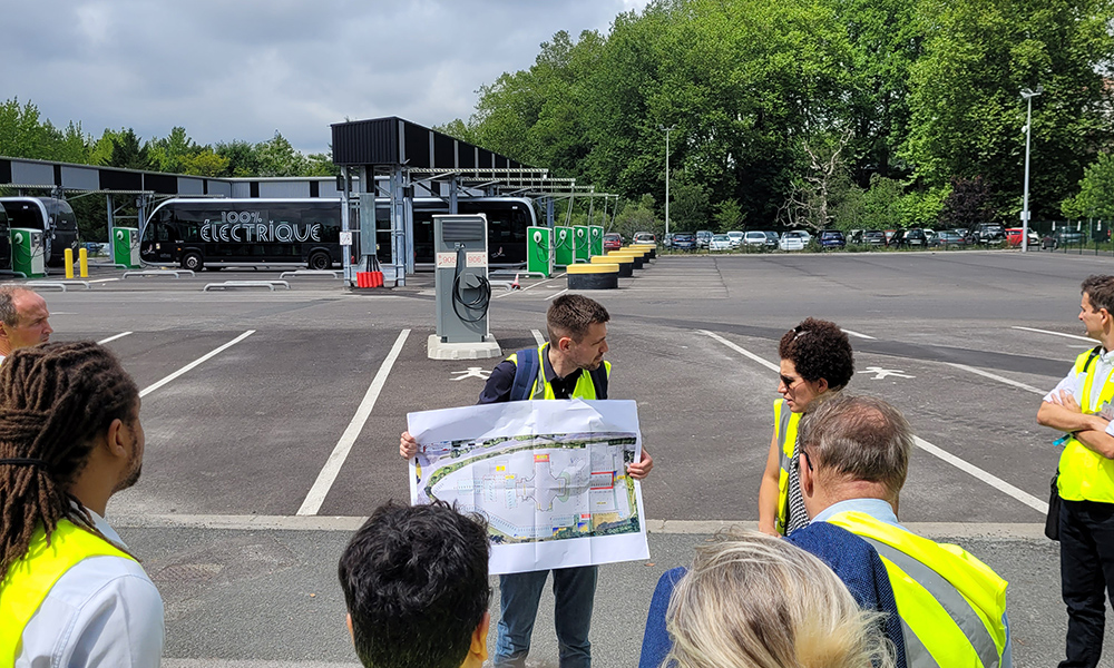 Trambus de SMPBA Journées AGIR 2023, Biarritz