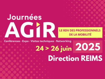 Bandeau des Journées AGIR de 2025 à Reims.