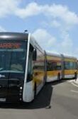Un service de transport collectif en site propre de Martinique.