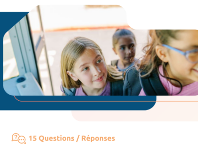 Couverture du guide sur la règle relative au transport assis des enfants