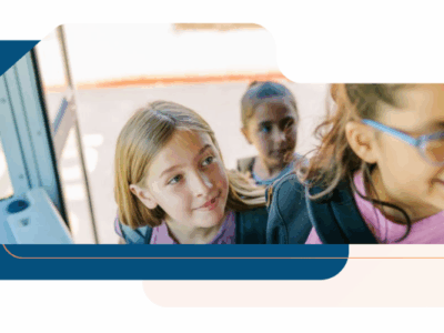 Couverture du guide sur la règle relative au transport assis des enfants.