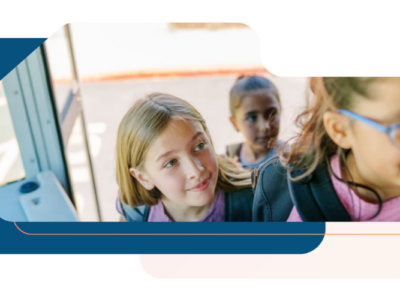 Couverture du guide sur la règle relative au transport assis des enfants